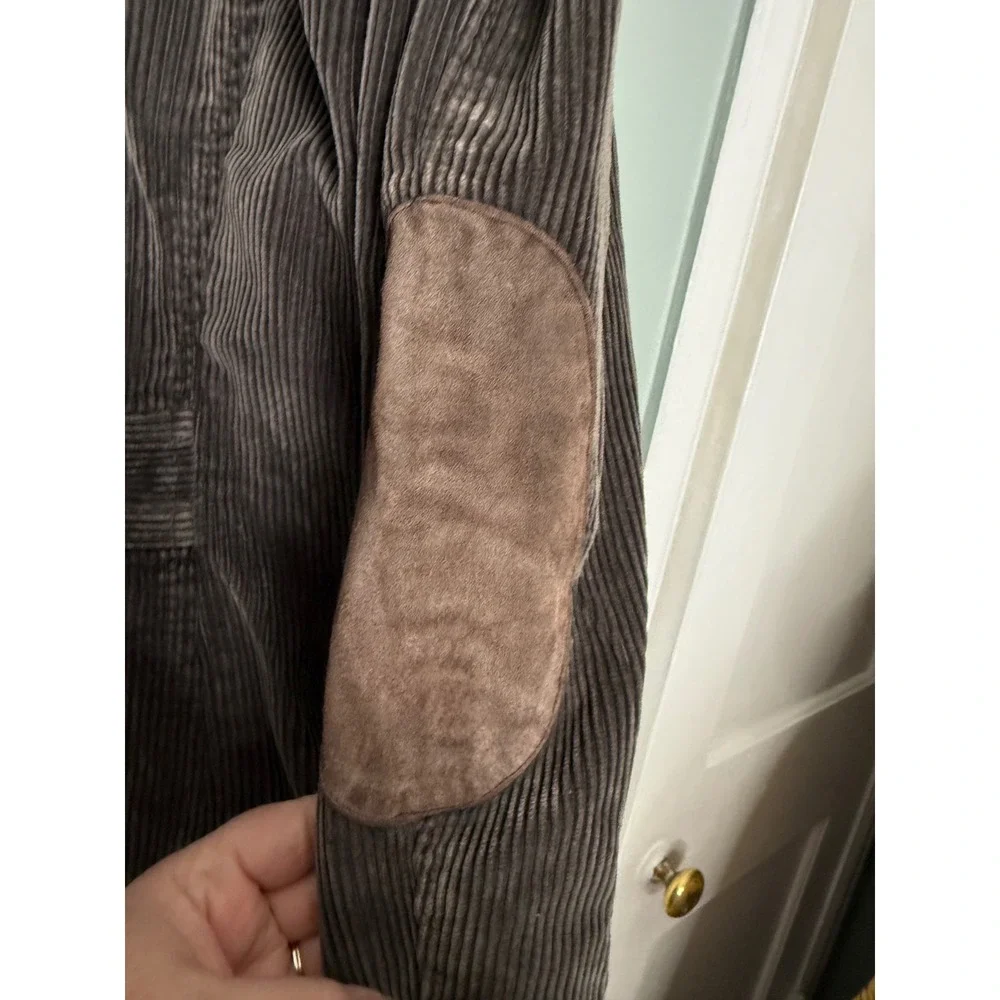 J.crew vintage brown corduroy elbow parches chore‎ coat blazer jacket